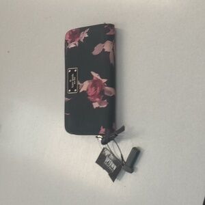 Kate Spade Black Floral Women's Wallet